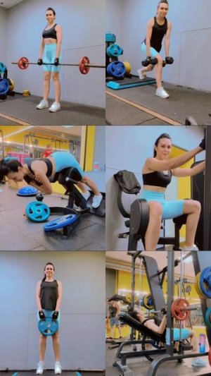 ТРЕНИРОВКА FULL BODY: ЯГОДИЦЫ, ГРУДЬ И СПИНА 🏆 🍑💖  ПОСТРОЙ ИДЕАЛЬНОЕ ТЕЛО