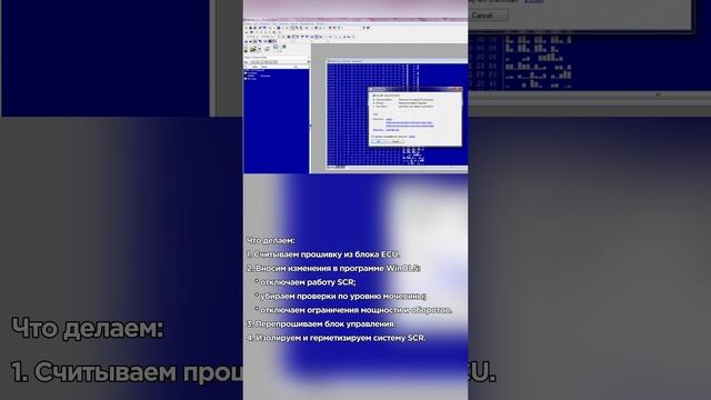 Отключения мочевины на спецтехнике