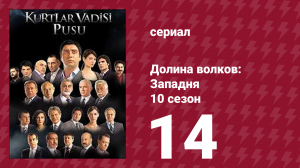 Долина волков: Западня 10 сезон 14 серия (сериал, 2010)