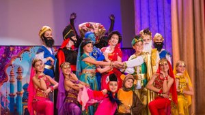 Студия "Вираж". Мюзикл "Волшебная лампа Аладдина". Музыкальный детский спектакль.