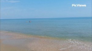 Анапа пляж Витязево сегодня 13 июля 2025. Море, погода в Анапе сейчас. Есть ли мазут на пляжах Анапы
