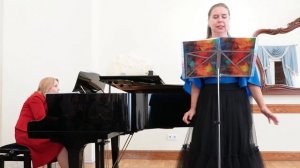 Татьяна Рубинская исполняет "Песенный ряд" Роберта Шумана. Фортепиано — Светлана Бондаренко