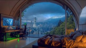 「Exhale • 呼」🌬️ Quiet Dome Soundscape ⊹ ࣪ ˖ Cozy Ambient Music for Sleep and Relaxation ｡˚