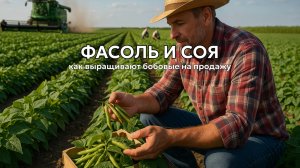Как вырастить миллион тонн зеленой фасоли и сои? 🫛