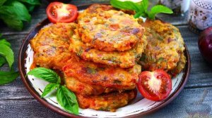 Летняя закуска. ОЛАДЬИ ИЗ ПОМИДОРОВ