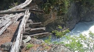 Чёртов мост на реке Чулышман за с.Язула.