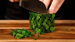 Нарезаем кубики из майнкрафт