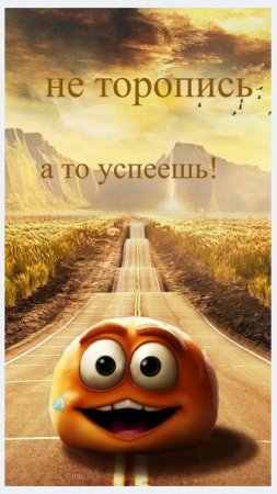 Не торопись а то успеешь