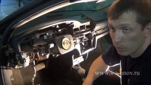 Волга Сайбер демонтаж элементов торпеды