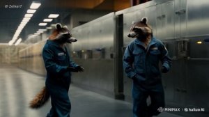 Еноты на работе