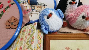 Рукодельные будни. Встреча вышивальщиц. Жар-птица. Итоги ярмарки.