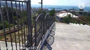 Туапсе. Смотровая площадка на ул. Зенитная. 2023 год.