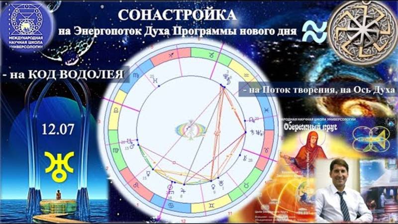 СОНАСТРОЙКА на поток нового дня 12.07.2025 г.