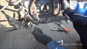 Разбор задней подвески Volga Siber