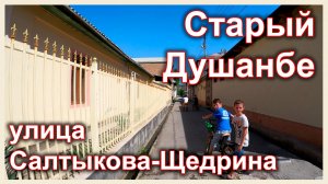 Старый Душанбе. Улица Салтыкова-Щедрина
