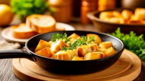 Как сделать вкусные Гренки с сыром на завтрак! Простой рецепт  [Семейные рецепты]