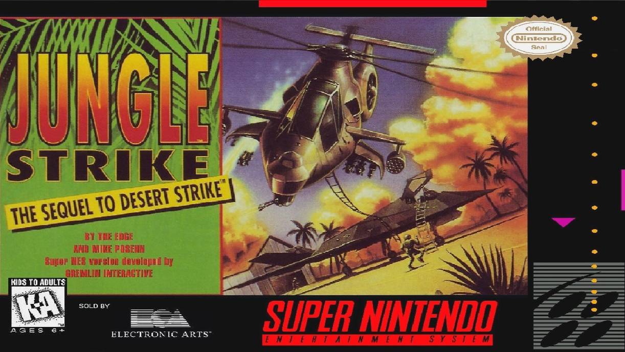 Jungle Strike (SNES) Полное прохождение