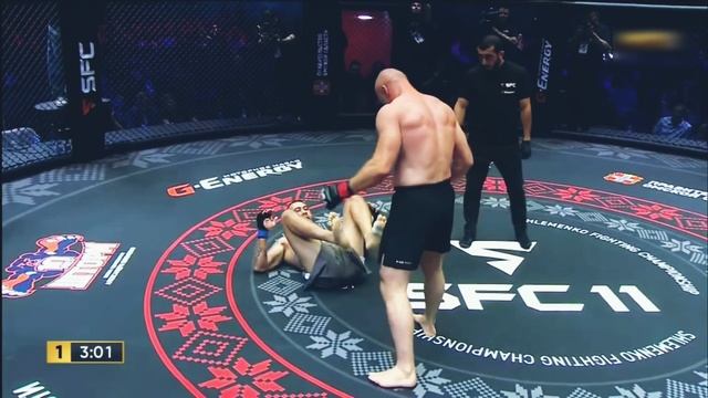 Александр Шлеменко VS Гильерме Кадена / полный бой