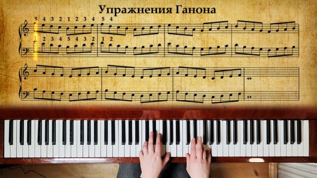 Урок 12. 
Упражнения на координацию движений пальцев.