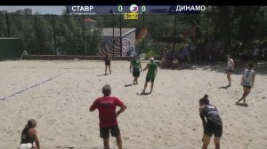 Пляжный гандбол. СТАВРОПОЛЬЕ - ДИНАМО-СИНАРА Волгоград