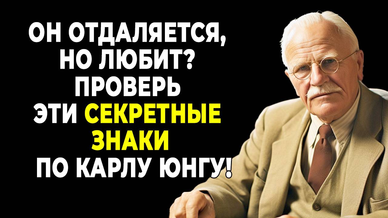 Главные признаки, что ты значишь для мужчины, который держится на расстоянии | КАРЛ ЮНГ