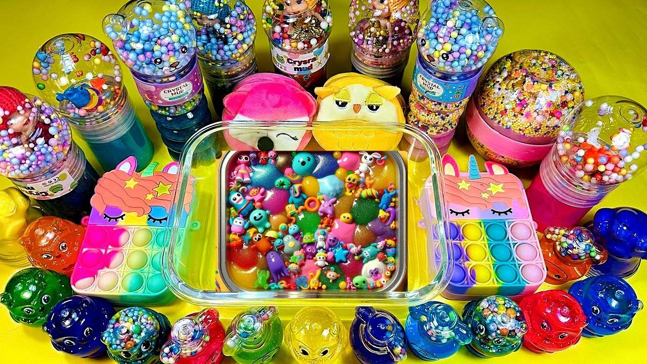 Смесь слаймов💖Слаймы с магазина💖Микс крутых лизунов💖