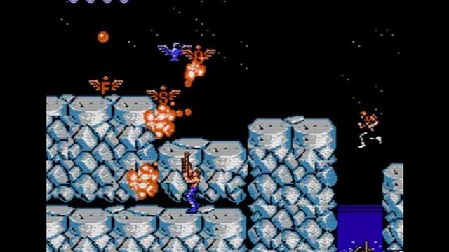 Прохождение игр на  "Dendy". Famicom, nes. Contra