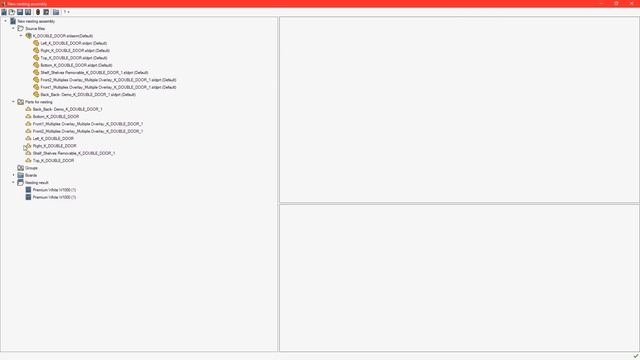 12. SOLIDWORKS SWOOD Nesting - Using Fillers