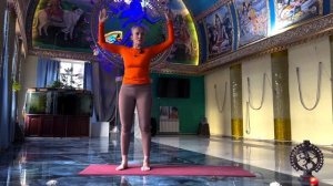 Сурья Намаскар   комплекс приветствия солнца с Марией Кулагиной Утренняя Йога @MinakshiGiri1008