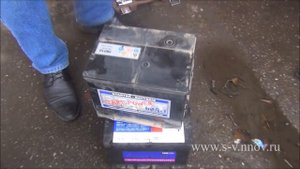 Волга Сайбер замена АКБ.
