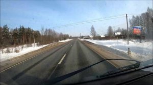 Рейс Кострома - Вохма. На газельке.