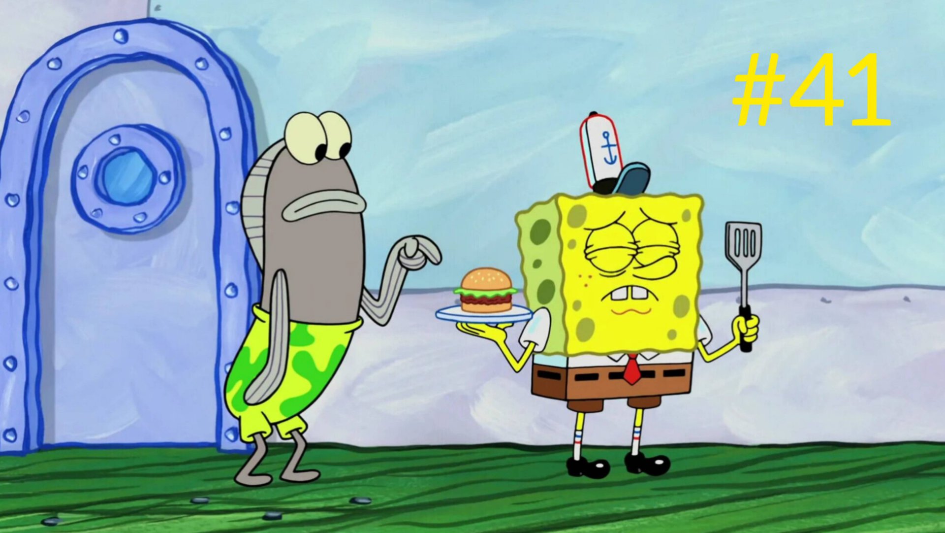 Губка Боб🔥 spongeBob👍 губка боб квадратные штаны😎 игры для детей🤘кулинарный поединок #41 смотреть онлайн