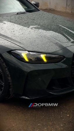 Установили фары рестайлинг Led Adaptive в стиле m4CS для #BMWm4 G82