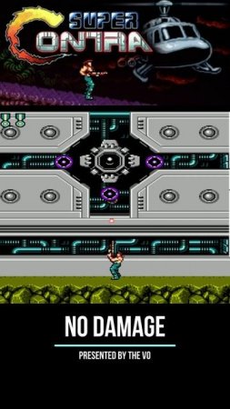 Boss Robot Wall Super Contra skill 100%😈! Super Contra