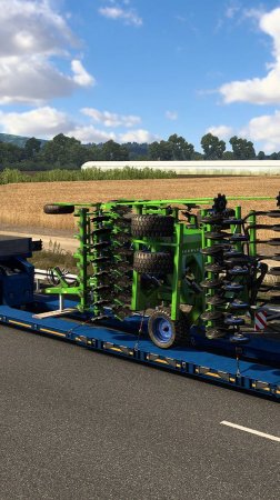 Релиз DLC Farm Machinery для ETS 2 #shorts