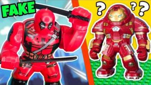 Распаковываем ВСЕ ПОДДЕЛЬНЫЕ ФИГУРКИ LEGO MARVEL