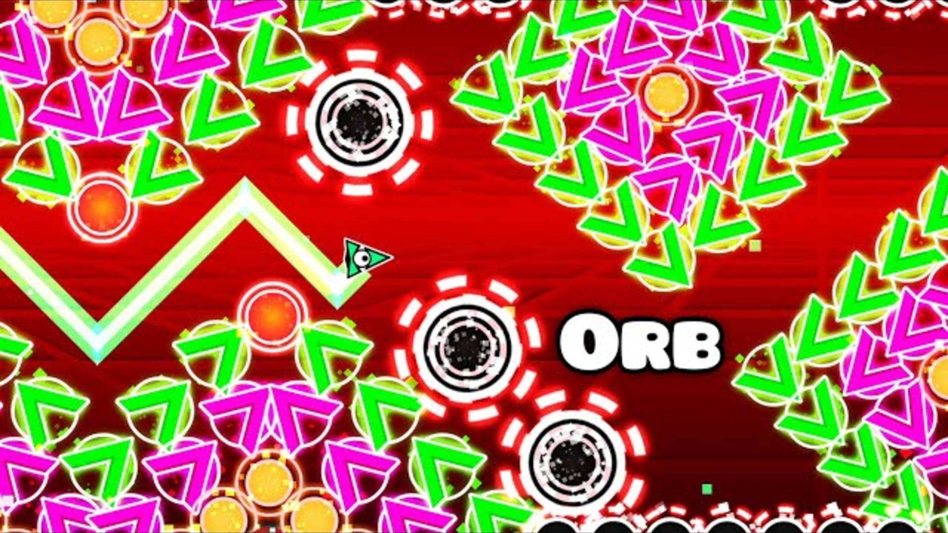 Nine Circles But Everything Is Orb L Geometry Dash 2.11 Девять кругов, но всё — сфера L Geometry Das смотреть онлайн