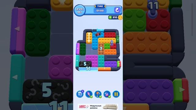 color block jam 961 уровень (комментарии приветствуются))) смотреть онлайн