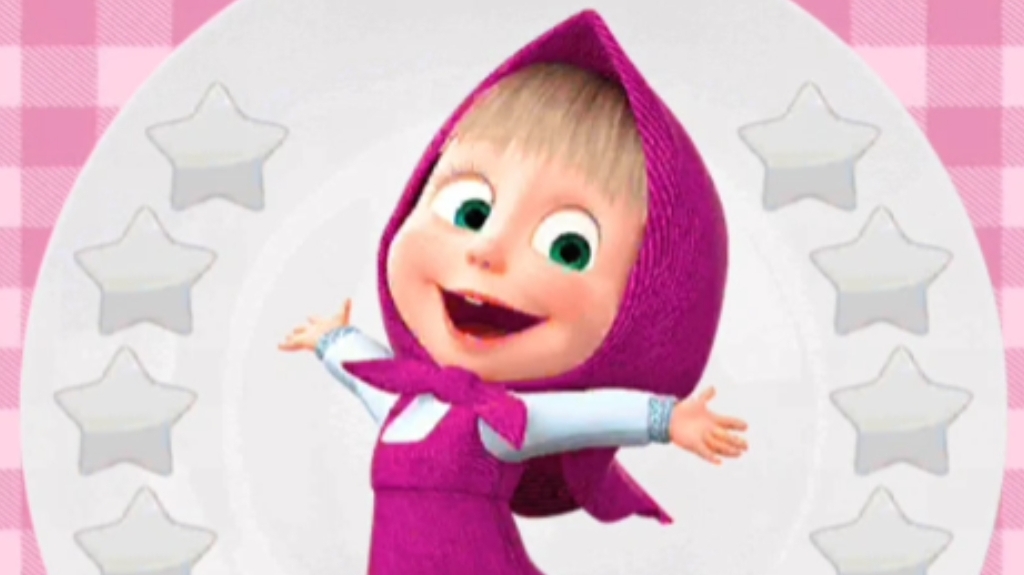Маша и медведь. Мини игры мультфильм игра