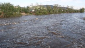 Большая вода на реке Чите