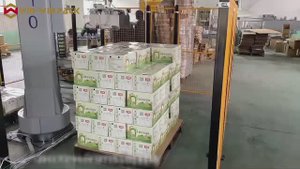 Одностоечный паллетайзер для укладки коробок