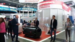 Ростовский завод котлов Teplofor на выставке
Иннопром 2025 на стенде Ростовской области
