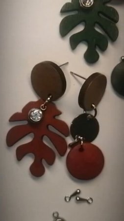 Серьги асимметричные от Zhen_Studio