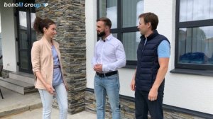 Двухэтажный дом из газобетона  100 м2 со вторым светом