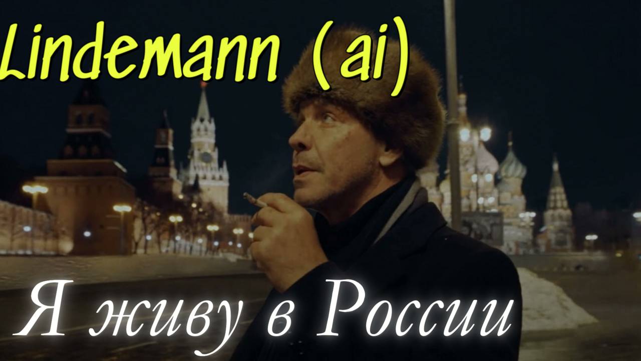 LINDEMANN - Я Живу В России (Lindemann style Udio / Ai Cover)