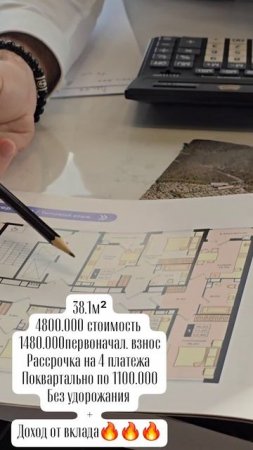 сегодня была продана квартира