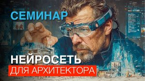 Нейросеть для архитектора. Записьсеминара для преподавателей ФПК МАРХИ.