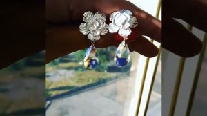 Красивые сережки ручной работы от Zhen