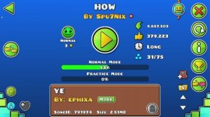 How by Spu7Nix Geometry Dash level 100%