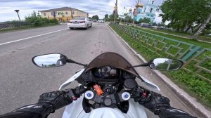 Летняя покатушка на мотоцикле